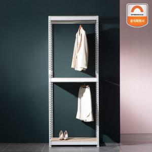 [스피드랙]드레스룸 행거 700x400x2400 3단(행거봉 2)