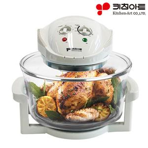 키친아트 광파오븐 KKW-2112L 전기오븐 미니오븐 간단요리 할로겐히팅 오븐기