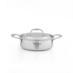 한일 베르겐 5PLY 통5중 스텐 인덕션겸용 전골 냄비 18cm