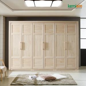 케미에르 편백나무원목 10자 장롱세트 KMD-201