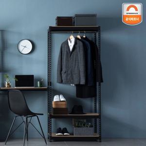 [스피드랙]드레스룸 행거 1000x400x1950 3단(행거봉 1)