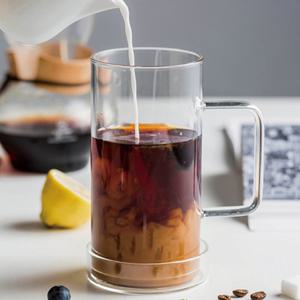 인블룸 대용량 모던 강화유리 머그컵 700ml_4P