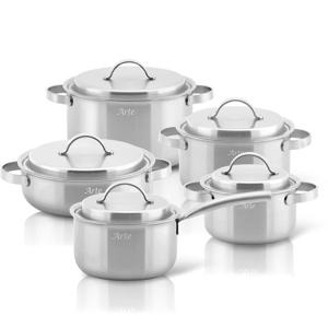 퀸센스 아르테 통5중 스텐냄비세트5종B(편18,양16,20,24,전24)