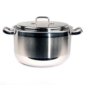 퀸센스 바오스 인덕션겸용 통3중 스텐 곰솥냄비 28cm
