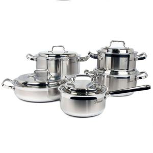 퀸센스 바오스 통3중 IH 스텐냄비 5종세트/편16,양18,20,24,전24