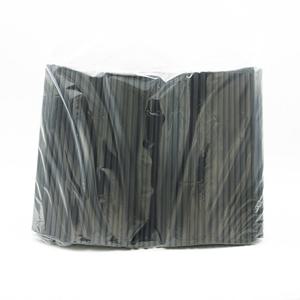 에콜그린 생분해 일회용빨대 블랙500입 국산 홈카페