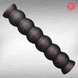 업앤쉐이프 폼롤러 웨이브 52CM 블랙 슬림 마사지 스트레칭