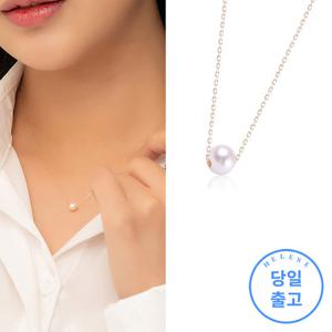 [엘렌쥬얼리]14k 심플 진주 목걸이