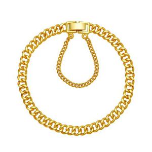 [한국금다이아몬드] 여자 순금 팔찌 기본 민자 체인 24K 18.75g 18K장식