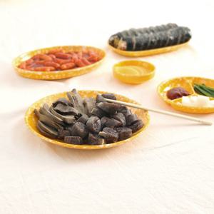 병아리 순대접시