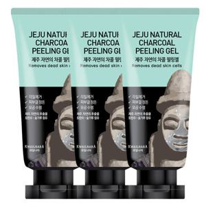 제주 자연의 차콜 필링젤 120g x 3개