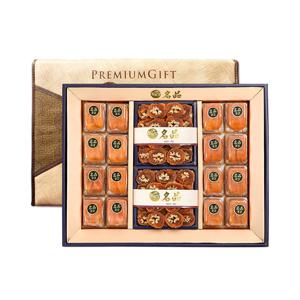 충북 영동 소백산 청결 반건시 곶감, 호두말이 혼합 선물세트