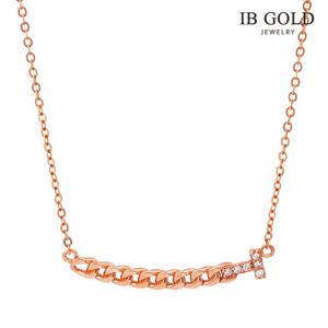 아이비골드 14K GOLD [목걸이] G 베리떼 애플