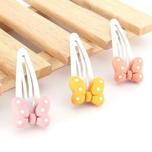 [아랑로랑] 미니통통리본 헤어핀 똑딱핀