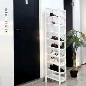 룸트 슬림 신발정리대 10단 (3color)