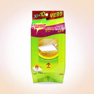 3M 정전기 청소포 표준형 40매 x 1개 / 미세먼지제거