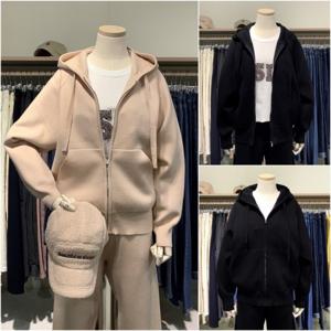 [시에로] 니트스트링 라글란 후드 풀오버 (SH1KTF581)