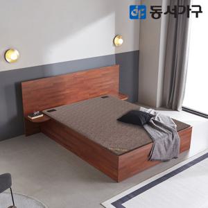 동서가구 멀바우 와이드헤드 황토숯 흙침대 (Q) DF642746