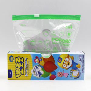 크린랩 뽀로로 슬라이딩 지퍼백(소) 12매 / 캐릭터