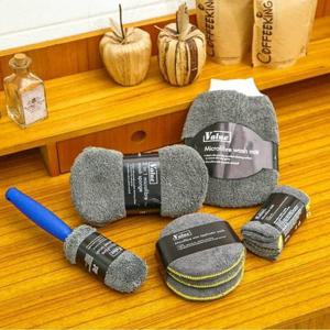 [이츠홈] 아이디어쇼 카 클리닝 킷트 9종세트 세차수건