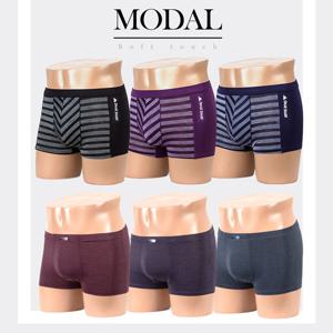 부드러운모달 소프트멜란 드로즈6매 사각팬티 속옷세트