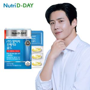 뉴트리디데이 rTG 알티지 오메가3 골드(PTP) 1박스 1개월분
