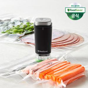 푸드세이버 휴대용 진공포장기 블랙 FS1198-071