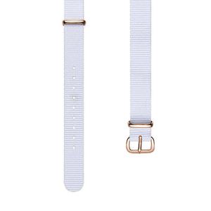 디유아모르 여성 나토밴드 DAB3301N-WH(RG) 밴드14mm