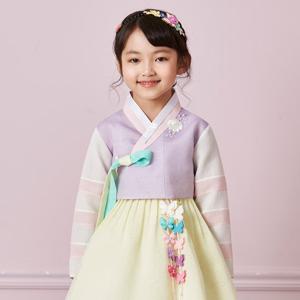 [예가한복] WN1035 나봄나래 여아한복