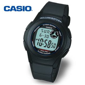 [정품] CASIO 카시오 F-200W-1A 스포츠 전자 군인 손목시계