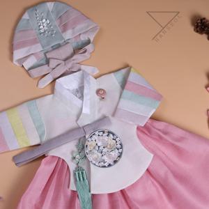 한설한복 1726.S 러블리한 생동당의 여아아동한복