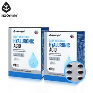 [엔젯오리진] 데일리 모이스처 히알루론산(700mg X 60캡슐) X2통