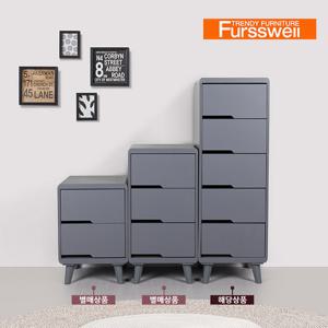 퍼스웰 하트 400 틈새 5단서랍장(SS_011)