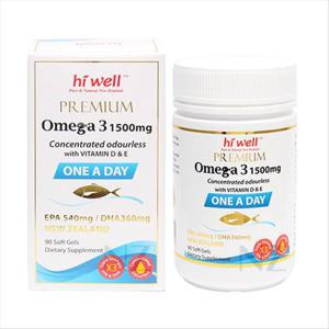 하이웰 프리미엄 오메가3 1500mg 원어데이 90캡슐