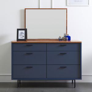 파로마 솔트 프렌치 1200 3단 서랍 화장대 mnt008