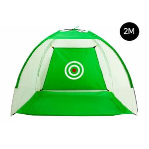 텐트형 골프 연습 네트 2M 스윙 퍼팅 실내 실외 연습망