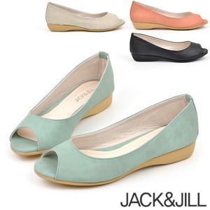 [잭앤질]2cm 토오픈 슈즈(JL21-3828)