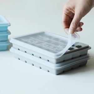 [리본제이]냄새배임 없이 깨끗한 국산 실리콘 얼음트레이 (24구)