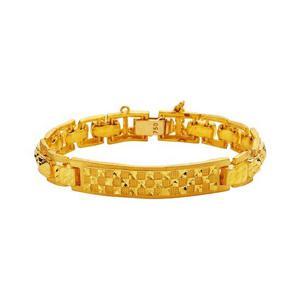 [한국금다이아몬드] 남자 순금 팔찌 체인 제피로스 24K 37.5g 18K장식