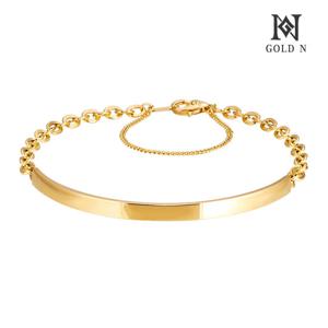 골드앤 14K 세니스틱 대 팔찌 YG