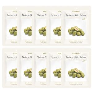 (10매)푸드어홀릭 네이처스킨 올리브 마스크팩