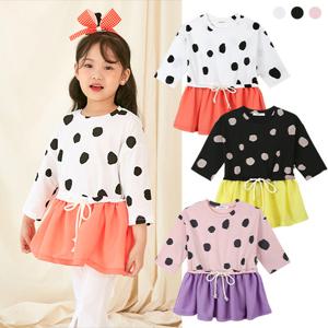 리틀버니 유아동 도트셔링 원피스 OPS2587