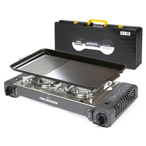 맥스 투버너 휴대용 가스렌지 전용불판 포함