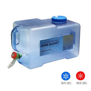 퀸마루 캠핑물통 식수통 차박저그 다용도물통 22L