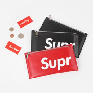 SU1006슈프림 천연 소가죽 장지갑