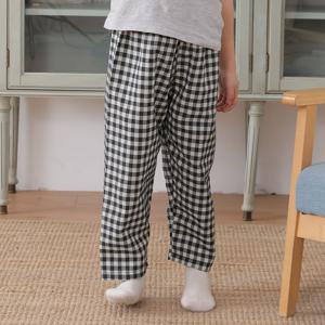 샛별 슈가체크 9부 아동바지 아동파자마 아동잠옷하의