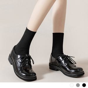 [삭스팡] 여성 고급면 신축 골지 장목양말 8켤레