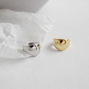 볼드 메탈 귀찌 링 이어커프