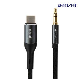 로제트 RX-80 C타입 to 3.5mm AUX케이블 휴대폰 핸드폰 PC 헤드