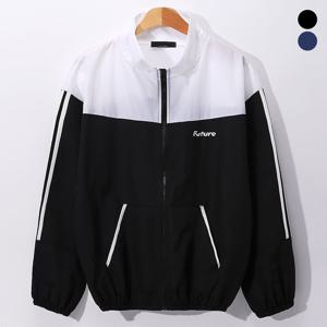 [후앙스] 오버핏 퓨처 아노락 바람막이점퍼 BNJP6101